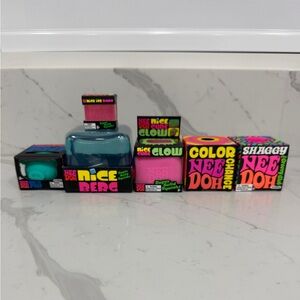 NeeDoh Set/Bundle of 6, New in Box